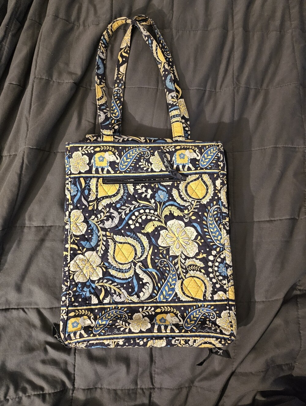 Vera Bradley 'Ellie Blue' laptop bag - Retired Pattern